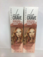 (2) Shimmering Copper Clairol Color Crave Temporary Hair Color Makeup Highlight