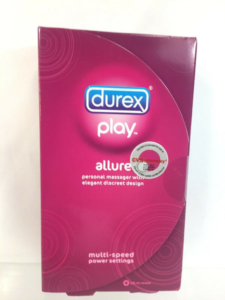 Durex Play Allure Personal Massager Multi Speed  Vibrator Waterproof
