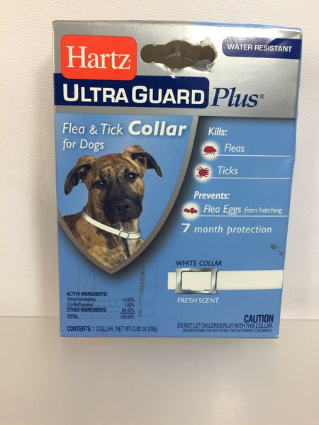 Hartz Ultraguard Flea & Tick Dog Collars 7 Month Protection 22” Neck