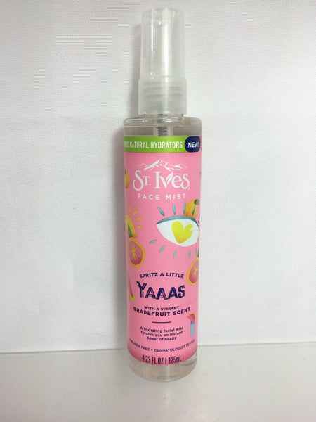 St. Ives Face Mist Grapefruit Scent Yaaas Hydrate Energize Primer 4.23oz