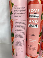 (5) Love Beauty And Planet Juicy Grapefruit Dry Shampoo Hair Volume Clean 4.3oz