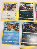 (9) Sun & Moon Crimson Invasion Pokemon Card 33 10 19 82 58 71 79 64