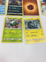 (9) Sun & Moon Crimson Invasion Pokemon Card 33 10 19 82 58 71 79 64