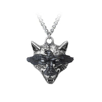 Alchemy P901 Ravenwulf Pendant Necklace Gothic Pendant England Raven Wolf