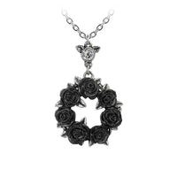 Alchemy Gothic P791  Ring 'O Roses Pendant Necklace