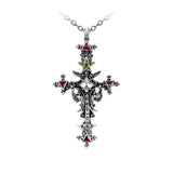 Alchemy Gothic P397  Illuminati Cross Pendant Necklace
