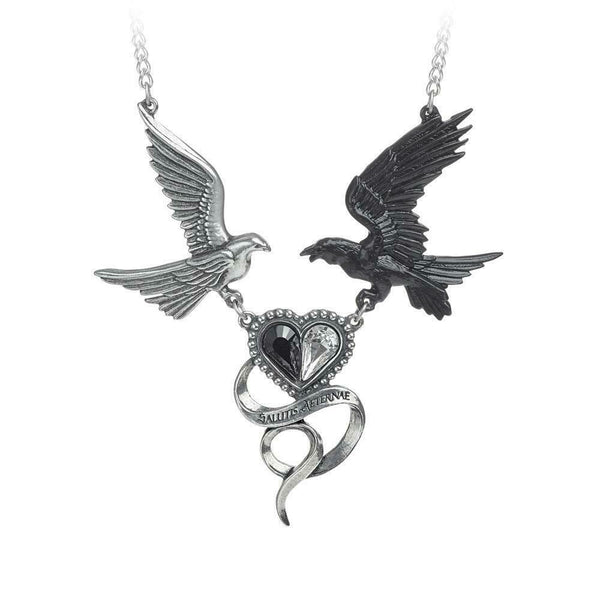 Alchemy Gothic P771  Epiphany of St. Corvus Necklace Necklace