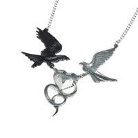 Alchemy Gothic P771  Epiphany of St. Corvus Necklace Necklace