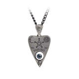 Alchemy Gothic P766  Planchette Pendant Necklace ouija board eye witch