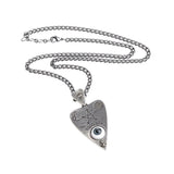 Alchemy Gothic P766  Planchette Pendant Necklace ouija board eye witch