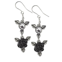 Alchemy Gothic E398  Ring 'O Roses Earrings