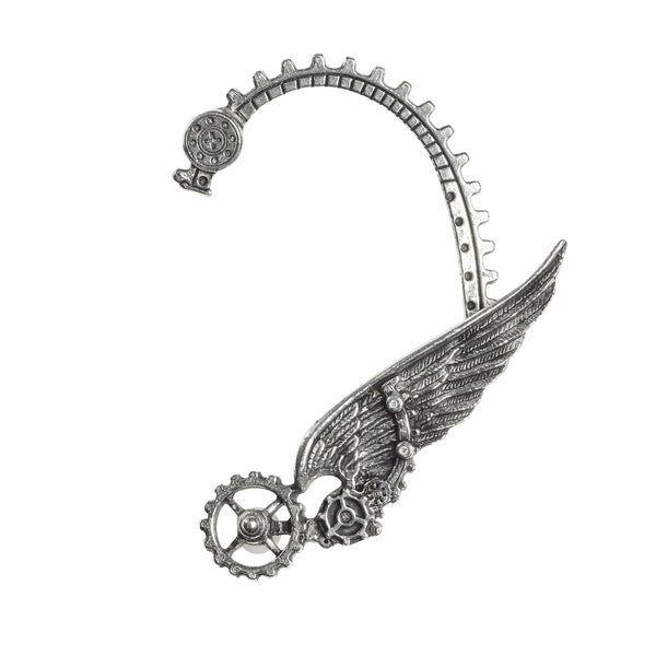 Alchemy Gothic E387  Ikarus Ear Wrap Earrings