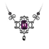 Alchemy Of England P863 - Regiis Martyris Purple Necklace Gothic Pendant