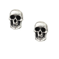 Alchemy Gothic E76  Death Skull Earrings