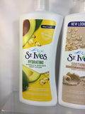 (4) St. Ives Soothing Oatmeal Shea Butter Hydrating Avocado Body Lotion 21oz
