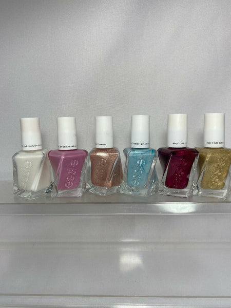 (6) Essie Gel Couture Nail Polish REEM ACRA Wedding COLLECTION Limited Bridal