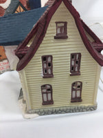 Dickens Collectibles Holiday Expressions English Manor Lighted House Vintage