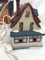 Dickens Collectibles Holiday Expressions English Manor Lighted House Vintage