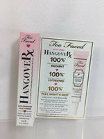 TOO FACED Hangover Rx Replenishing Face Primer Deluxe Sz Travel - 0.16oz