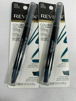 (2) Revlon ColorStay 2-in-1 Angled Kajal Waterproof Eyeliner CHOOSE YOUR COLOR