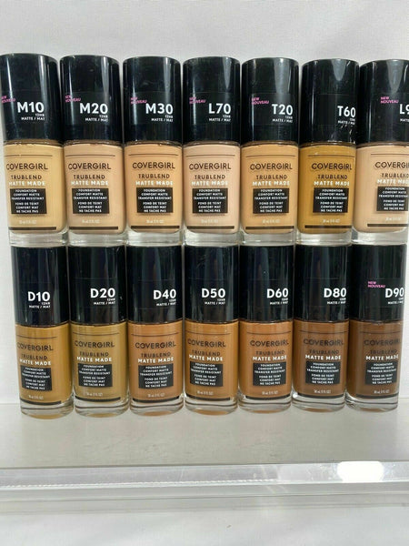 COVERGIRL MATTE MADE  truBlend Liquid Foundation CHOOSE YOUR SHADE