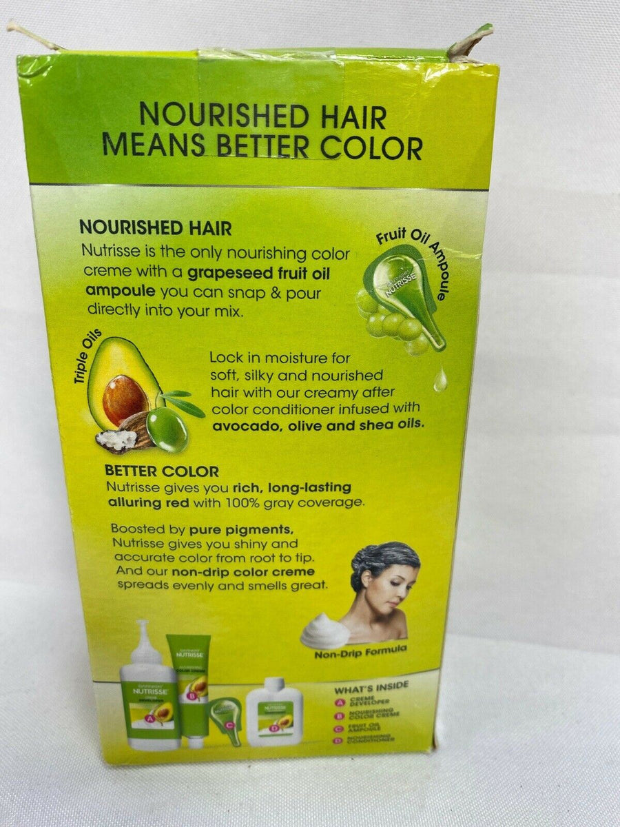 415 Raspberry Truffle Mahogany Brown Garnier Nutrisse Nourish Hair Col ...