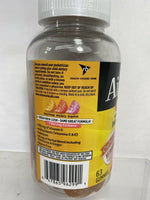 Airborne Immune Support Vitamin C Gummies 750mg (63 ct) Fruit Flavors 8/20-2/21