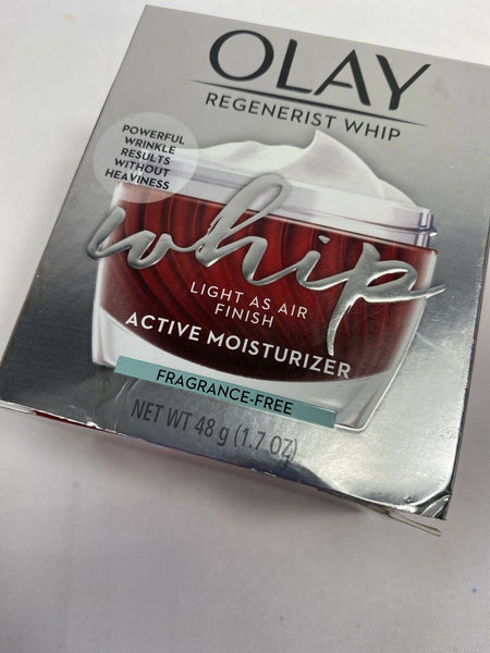 Olay REGENERIST WHIP Fragrance Free Active Moisturizer Anti-Aging Wrinkle 1.7oz