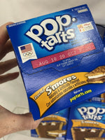 (5) Kellogg's Pop Tarts Frosted Smores Toaster Pastries 14.7 oz Box 8 Each