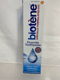 Biotene Gentle Fresh Mint Original Fluoride Toothpaste 4.3 Oz 2/26