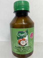 Capilo Coconut Oil Huile de Coco y Romero. 4oz