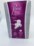 NEW Poise Liners With Wings Active Collection Long Length Level 3 Light 26ct