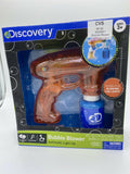 Discovery Kids Aqua Light-Up Automatic Bubble Blower w/Blinking Led Lights Asst