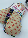 TY BEANIE BOO'S Large Dotty  Fashion Slipper Socks Sequin Plush