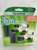 FujiFilm QuickSnap Flash 400 Speed Film-Contains 2 Single Use Cameras With Film