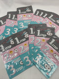 (6) Holika Holika Pig-Clear Black Head 3 Step Kit Nose Mask Face
