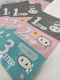 (10) Holika Holika Pig-Clear Black Head 3 Step Kit Nose Mask Face