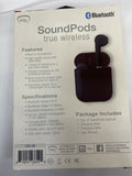 iHip Bluetooth Soundpods True Wireless earbud head phone CHOOSE COLOR
