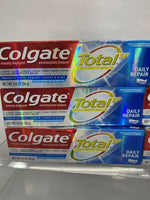 (6) Colgate Total SF Toothpaste Daily Repair Gum Teeth whiten Tarter 3.4 OZ