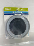 CONAIR LED Dome Lighted Mirror Suction 12X Magnification Makeup Travel Tweeze