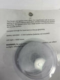 CONAIR LED Dome Lighted Mirror Suction 12X Magnification Makeup Travel Tweeze