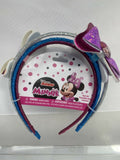 Disney Junior Mini Hair Set Headbands Bows Townley Girl Pink Blue White Gift