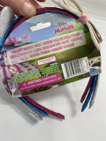 Disney Junior Mini Hair Set Headbands Bows Townley Girl Pink Blue White Gift