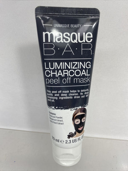 masque bar Luminizing Charcoal Peel Off Mask Face Charcoal 2.3oz