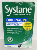 New Systane Preservative-free 25 Sterile Vials Lubricant Eye Drops 12/21