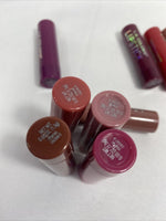 (10) L.A. Colors Mini Lipsticks Nude Rose Pink Creamy Set Gift Lot Red Purple