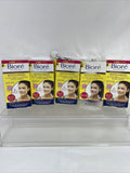 (5) Biore Ultra Deep Cleansing Pore Nose Strips Witch Hazel 6+2 Strips 38 Total