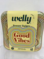 Welly Good Vibes Human Repair First Aid Kit  Fabric Bandages 48ct