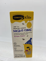 Comvita Kids Night-Time Soothing Syrup Honey Grape 4oz 3/21 Combine Shipping