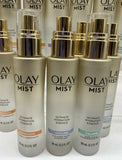 (3) Olay Mist Ultimate Hydration Essence Calming Energize Chamomil Cooling 3.3oz